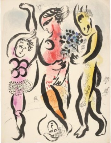 Los tres acróbatas, 1957